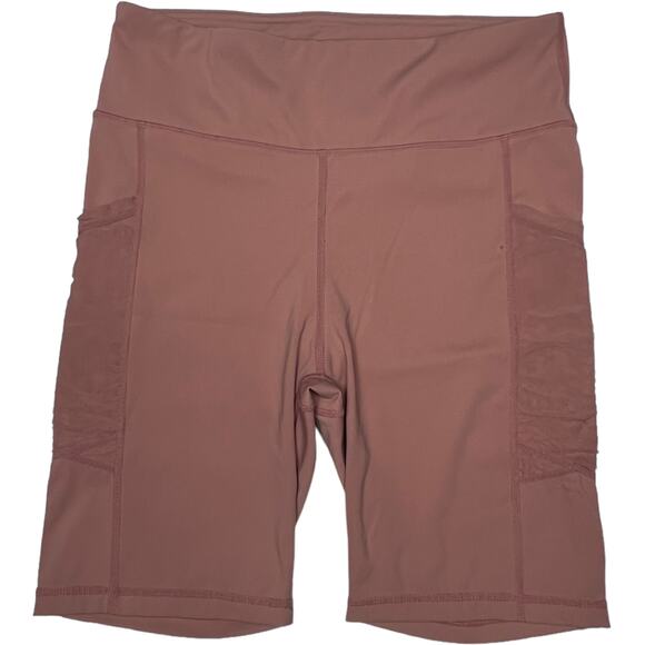 Dusty Pink Biker Shorts – Size Medium, Comfortable Activewear - Picture 8 of 16